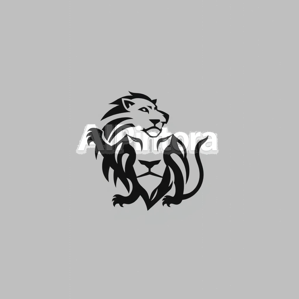 professional modern luxury company logo, vector style, minimal branding, clean background, high quality, professional modern company logo design, vector logo, clean minimal branding, centered composition, simple shapes, high contrast, no mockup, no background scene, no photo, no 3d render, no text unless requested, logo mark for: Luxury lion logo