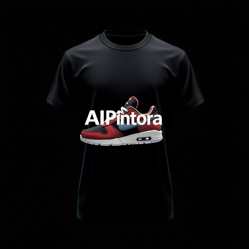 premium streetwear t-shirt graphic artwork of luxury sneaker product mockup,
    centered balanced composition,
    isolated printable artwork,
    dark clean background,
    luxury urban fashion aesthetic,
    bold high contrast colors,
    ultra detailed illustration,
    sharp clean edges,
    modern Gen Z fashion style,
    cinematic lighting,
    premium streetwear graphic,
    printable t-shirt artwork,
    no model,
    no shirt mockup,
    no product photo,
    no messy background,
    no random objects,
    HD 4K