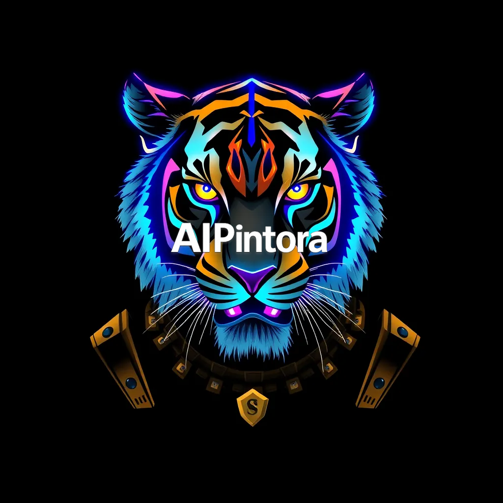 premium streetwear t-shirt graphic artwork of premium printable t-shirt artwork of robotic tiger king, premium Gen Z streetwear style, electric blue and purple glow, inspired by Paris, oversized hypebeast aesthetic, black and gold color palette, isolated centered graphic, clean background, ultra detailed, sharp clean edges, HD 4K, premium artwork, centered balanced composition,
    centered balanced composition,
    isolated printable artwork,
    dark clean background,
    luxury urban fashion aesthetic,
    bold high contrast colors,
    ultra detailed illustration,
    sharp clean edges,
    modern Gen Z fashion style,
    cinematic lighting,
    premium streetwear graphic,
    printable t-shirt artwork,
    no model,
    no shirt mockup,
    no product photo,
    no messy background,
    no random objects,
    HD 4K