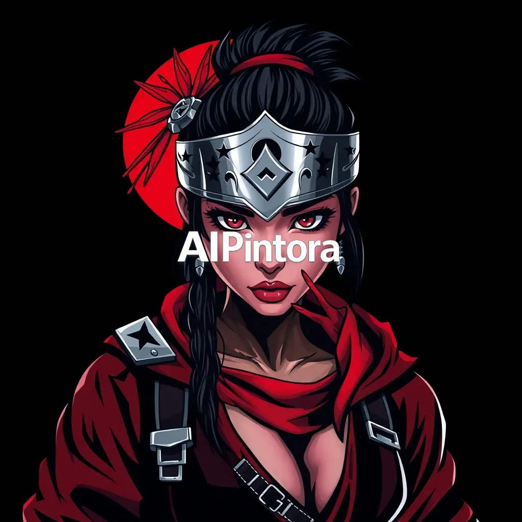 premium streetwear t-shirt graphic artwork of Premium printable t-shirt artwork of anime warrior girl, inspired by New York, Japanese street fashion aesthetic, dark studio lighting, chrome silver and crimson color palette, bold centered composition, clean balanced layout, luxury urban fashion aesthetic, ultra detailed illustration, sharp edges, printable t-shirt design, modern Gen Z fashion brand style, no model, no shirt mockup, no product photo, no messy background, HD 4K,
    centered balanced composition,
    isolated printable artwork,
    dark clean background,
    luxury urban fashion aesthetic,
    bold high contrast colors,
    ultra detailed illustration,
    sharp clean edges,
    modern Gen Z fashion style,
    cinematic lighting,
    premium streetwear graphic,
    printable t-shirt artwork,
    no model,
    no shirt mockup,
    no product photo,
    no messy background,
    no random objects,
    HD 4K