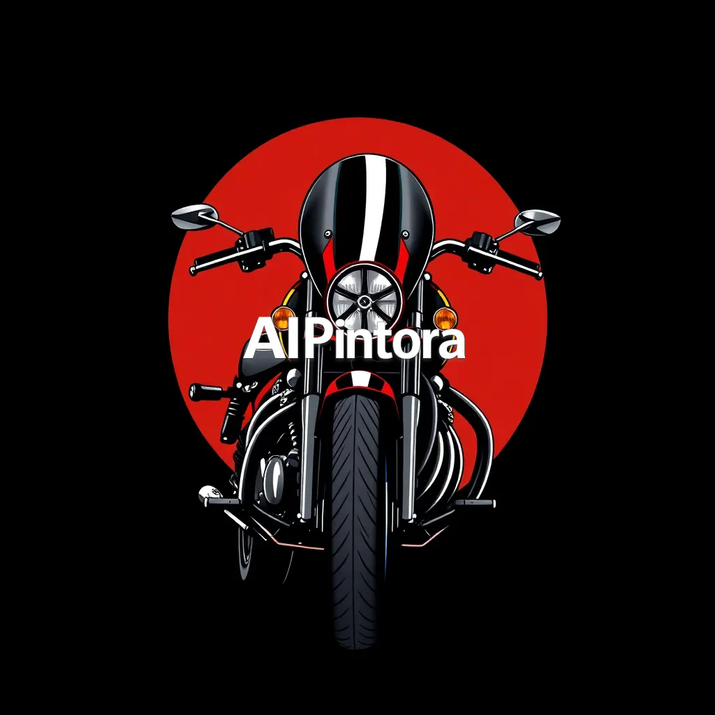 premium streetwear t-shirt graphic artwork of Vintage motorcycle t-shirt,
    centered balanced composition,
    isolated printable artwork,
    dark clean background,
    luxury urban fashion aesthetic,
    bold high contrast colors,
    ultra detailed illustration,
    sharp clean edges,
    modern Gen Z fashion style,
    cinematic lighting,
    premium streetwear graphic,
    printable t-shirt artwork,
    no model,
    no shirt mockup,
    no product photo,
    no messy background,
    no random objects,
    HD 4K