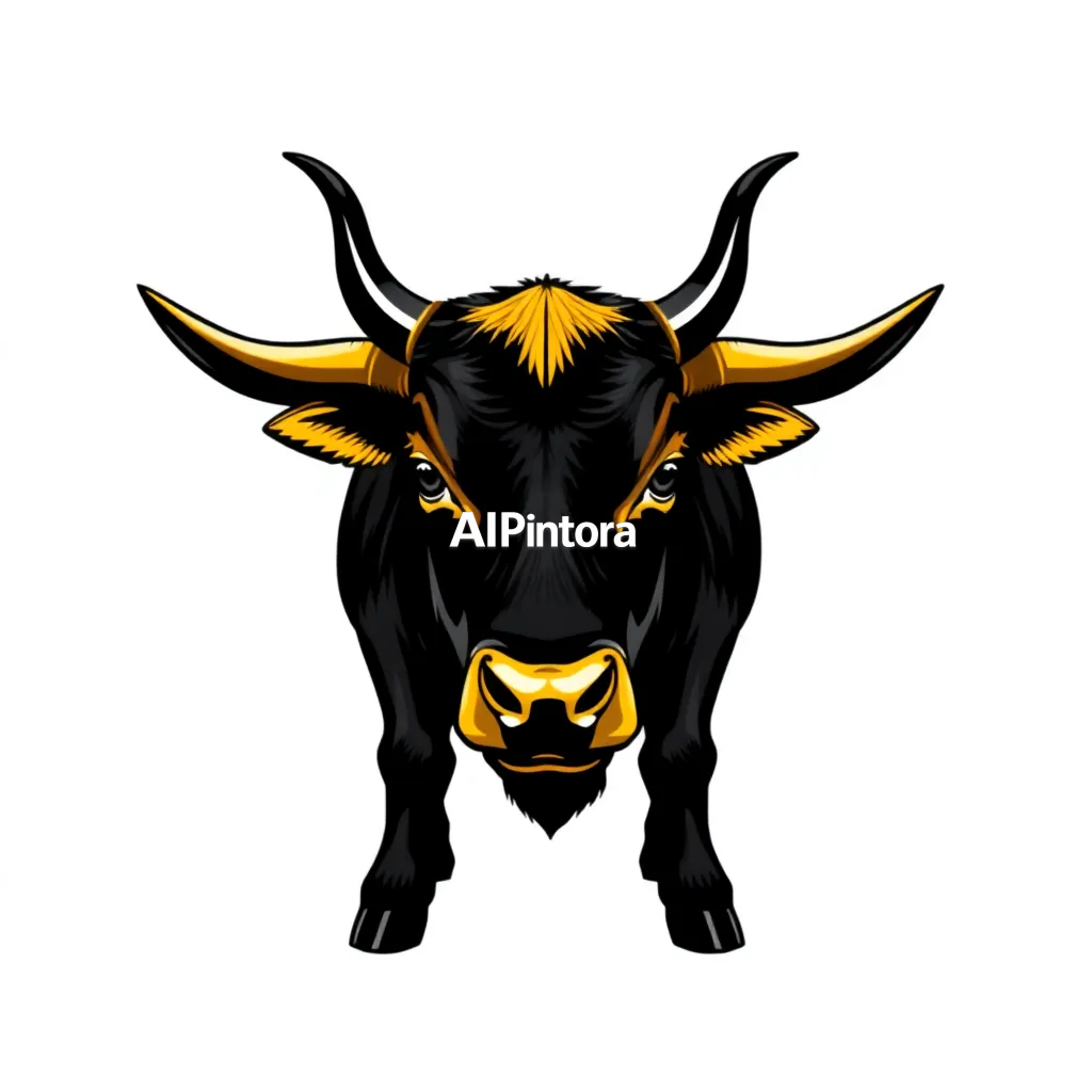 premium printable t-shirt artwork of bakra eid cow,
luxury cyberpunk aesthetic,
high contrast shadows,

inspired by Los Angeles,
high-end Gen Z fashion,
black and gold color palette,
isolated centered graphic,
clean plain background,
thick white outline around artwork,
sticker style border,
transparent background friendly,
suitable for printing on any shirt color,
bold high contrast illustration,
no model,
no shirt mockup,
no product photo,
no messy background,
no extra random objects,
ultra detailed, sharp clean edges, HD 4K, premium artwork, centered balanced composition