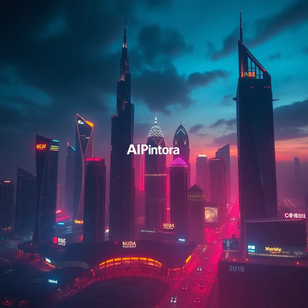 cinematic ultra detailed wallpaper of Dubai futuristic skyline,
    dark futuristic fashion style,
    high contrast shadows,
    
    inspired by Seoul,
    atmospheric depth,
    epic wide composition,
    immersive environment,
    dramatic perspective,
    realistic shadows,
    vibrant cinematic colors,
    ultra realistic digital art,
    movie scene aesthetic,
    sharp focus,
    ultra HD 4K wallpaper,
    no text,
    ultra detailed, sharp clean edges, HD 4K, premium artwork, centered balanced composition
