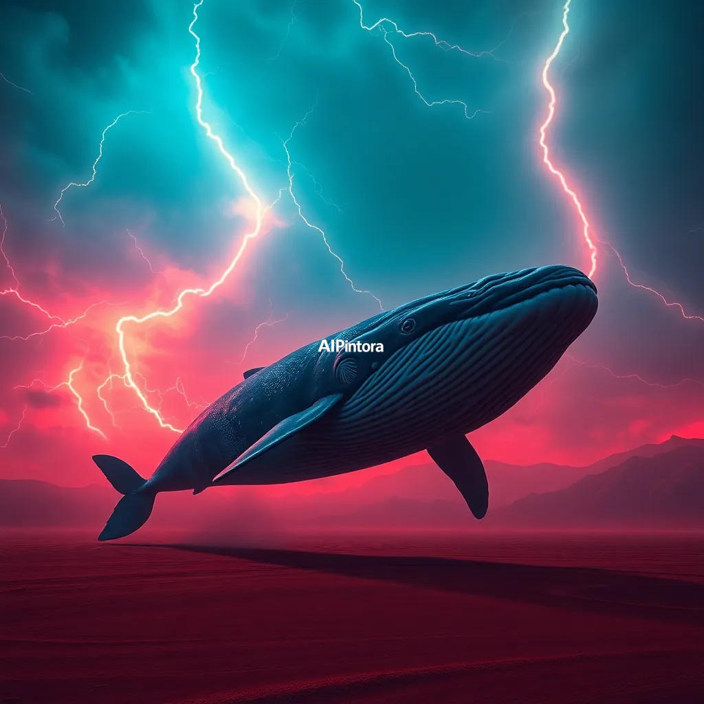 cinematic ultra detailed wallpaper of giant whale swimming through a neon desert storm,
    epic wide composition,
    dramatic cinematic lighting,
    atmospheric depth,
    vibrant colors,
    immersive environment,
    realistic shadows,
    sharp focus,
    movie scene aesthetic,
    no text,
    ultra HD 4K wallpaper