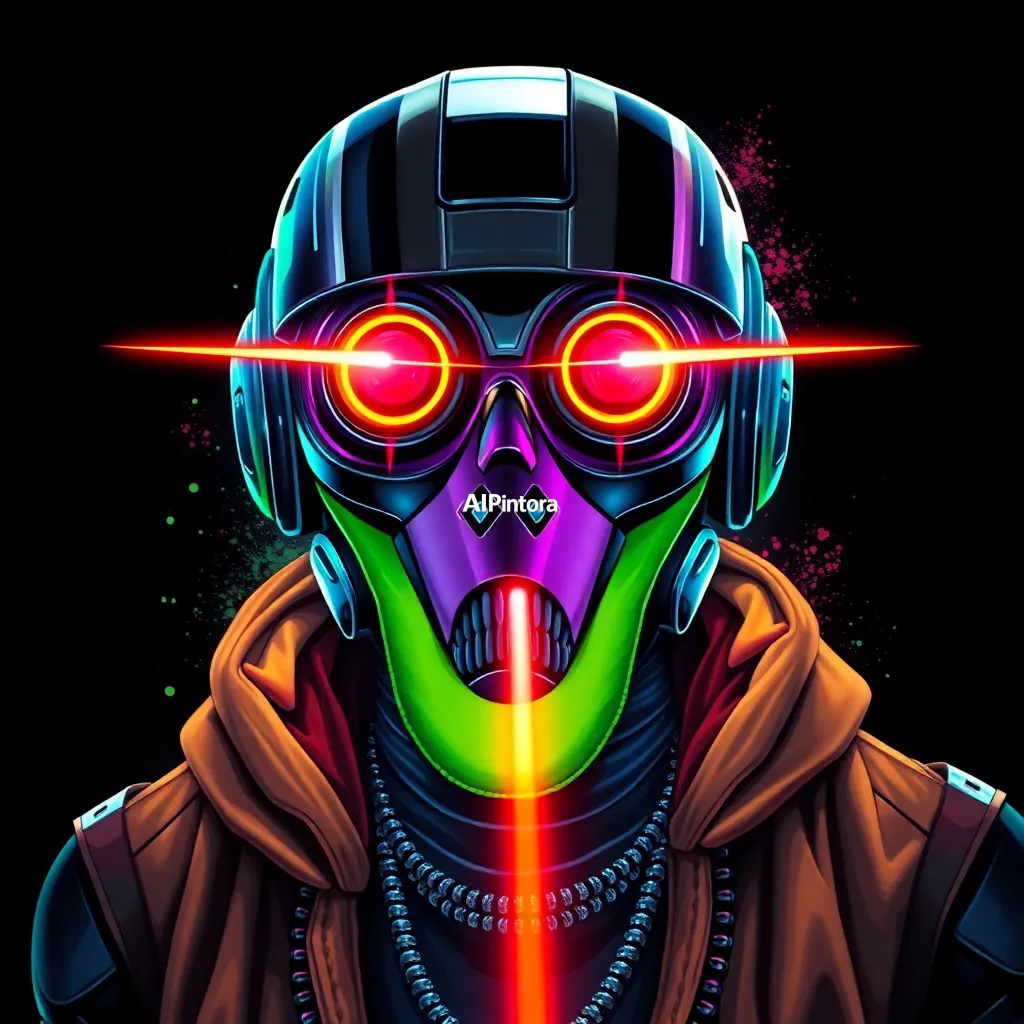 masterpiece premium streetwear artwork of robot avocado with laser eyes,
    futuristic luxury urban fashion aesthetic,
    hypebeast culture inspired,
    bold centered composition,
    cinematic neon lighting,
    dramatic shadows,
    chrome metallic accents,
    graffiti splash details,
    vibrant high contrast colors,
    oversized fashion graphic style,
    trending Pinterest aesthetic,
    ultra detailed digital illustration,
    sharp clean edges,
    premium Gen Z street culture vibe,
    black background,
    printable t-shirt artwork,
    no model,
    no shirt mockup,
    no product photography,
    no messy composition,
    award winning artwork,
    ultra HD 4K