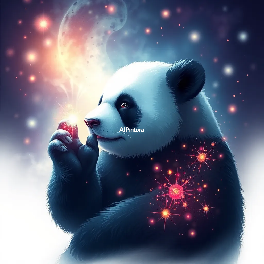 premium printable t-shirt graphic design of fantasy Panda artwork, magical atmosphere, glowing particles, enchanted world, epic fantasy background, mystical lighting, divine powerful aura, masterpiece, best quality, ultra detailed, 8k, sharp focus, cinematic lighting, highly detailed textures, award winning artwork, premium composition,
    isolated centered artwork,
    plain white background,
    bold high contrast illustration,
    clean sharp edges,
    print-ready apparel design,
    streetwear graphic style,
    commercial merch artwork,
    balanced composition,
    easy background removal,
    no model,
    no shirt mockup,
    no product photo,
    no room background,
    no messy background,
    no shadows on background,
    no extra random objects, 
    masterpiece,
    best quality,
    ultra detailed,
    sharp focus,
    cinematic lighting,
    professional color grading,
    highly detailed textures,
    clean composition,
    premium visual quality,
    award winning artwork,
    8k
