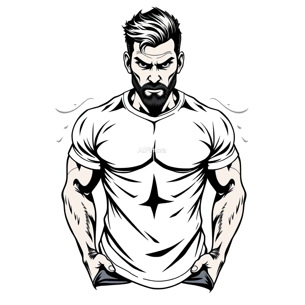 premium printable t-shirt graphic design of alpha male t shirt design,
    isolated centered artwork,
    plain white background,
    bold high contrast illustration,
    clean sharp edges,
    print-ready apparel design,
    streetwear graphic style,
    commercial merch artwork,
    balanced composition,
    easy background removal,
    no model,
    no shirt mockup,
    no product photo,
    no room background,
    no messy background,
    no shadows on background,
    no extra random objects, 
    masterpiece,
    best quality,
    ultra detailed,
    sharp focus,
    cinematic lighting,
    professional color grading,
    highly detailed textures,
    clean composition,
    premium visual quality,
    award winning artwork,
    8k