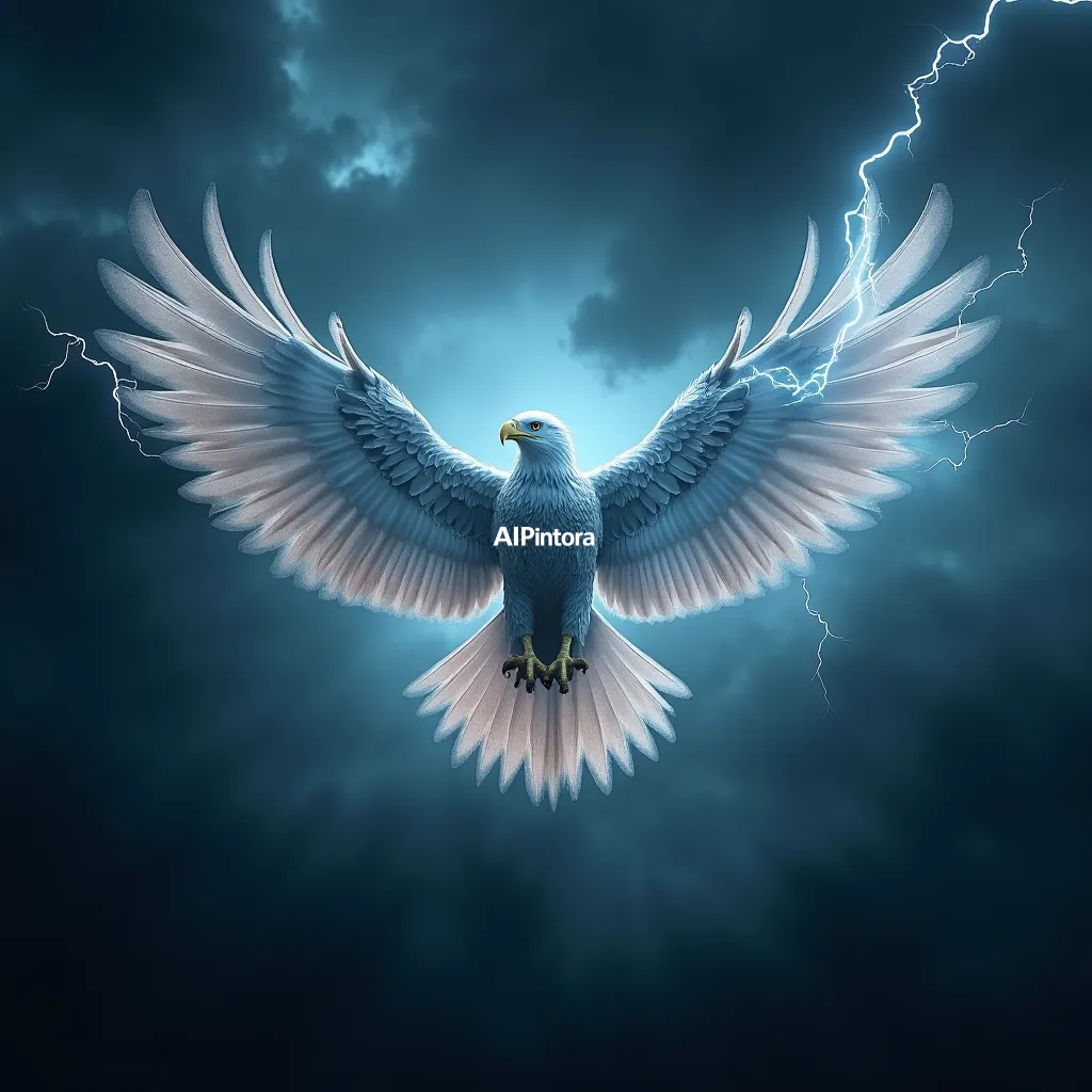 cinematic ultra detailed wallpaper of eagle formed entirely from lightning bolts and storm clouds, dramatic thunderstorm sky, cinematic energy effects, masterpiece digital painting,
    immersive environment, epic wide composition, strong depth, atmospheric perspective,
    dramatic cinematic lighting, volumetric fog, particles, realistic shadows,
    vibrant professional color grading, beautiful background scene,
    desktop and mobile wallpaper quality, wallpaper engine style,
    no text, no watermark, no logo, masterpiece, best quality, ultra detailed, sharp focus, cinematic lighting, volumetric lighting, depth of field, global illumination, professional color grading, hyper detailed textures, clean composition, premium visual quality, award winning artwork, 8k