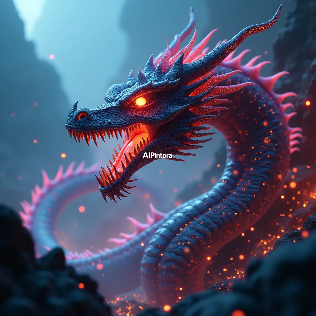 cinematic ultra detailed wallpaper of dragon built from glowing circuit boards and neon technology, cyber fantasy kingdom, futuristic atmosphere, cinematic lighting,
    immersive environment, epic wide composition, strong depth, atmospheric perspective,
    dramatic cinematic lighting, volumetric fog, particles, realistic shadows,
    vibrant professional color grading, beautiful background scene,
    desktop and mobile wallpaper quality, wallpaper engine style,
    no text, no watermark, no logo, masterpiece, best quality, ultra detailed, sharp focus, cinematic lighting, volumetric lighting, depth of field, global illumination, professional color grading, hyper detailed textures, clean composition, premium visual quality, award winning artwork, 8k