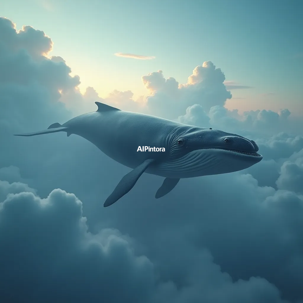 cinematic ultra detailed wallpaper of giant whale floating in the sky above clouds, fantasy dreamscape, cinematic atmosphere, ultra detailed artwork,
    immersive environment, epic wide composition, strong depth, atmospheric perspective,
    dramatic cinematic lighting, volumetric fog, particles, realistic shadows,
    vibrant professional color grading, beautiful background scene,
    desktop and mobile wallpaper quality, wallpaper engine style,
    no text, no watermark, no logo, masterpiece, best quality, ultra detailed, sharp focus, cinematic lighting, volumetric lighting, depth of field, global illumination, professional color grading, hyper detailed textures, clean composition, premium visual quality, award winning artwork, 8k