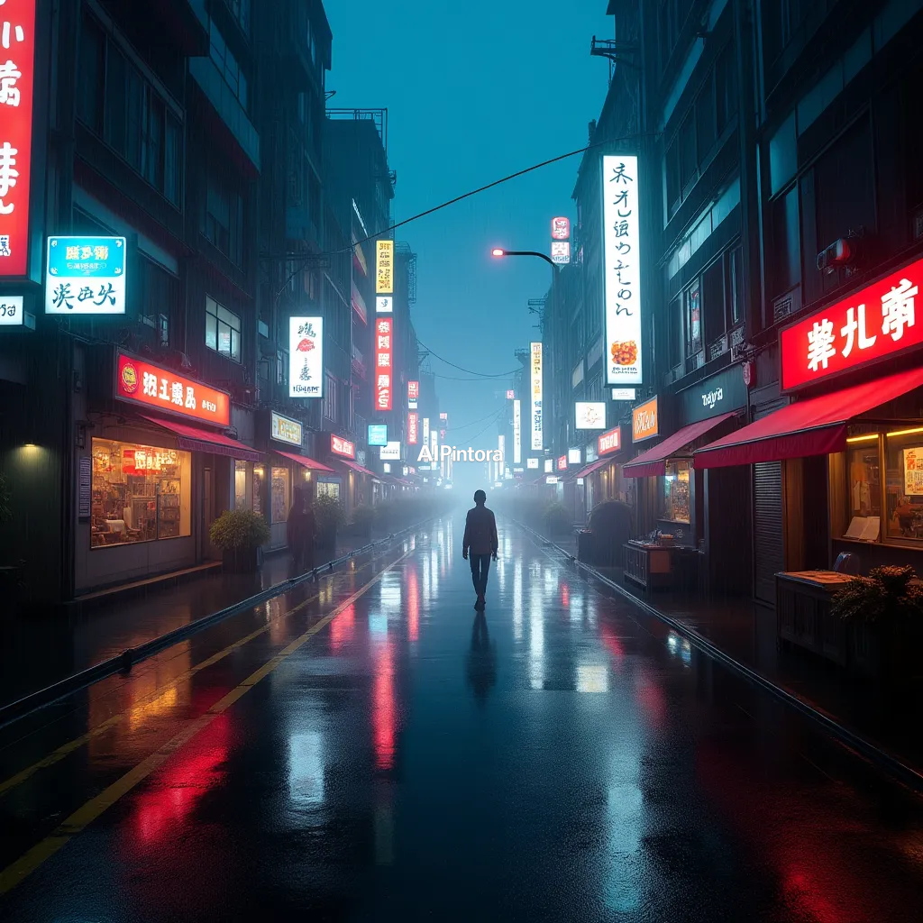 cinematic ultra detailed wallpaper of Tokyo cyberpunk street in rain with neon reflections and futuristic atmosphere,
    immersive environment, epic wide composition, strong depth, atmospheric perspective,
    dramatic cinematic lighting, volumetric fog, particles, realistic shadows,
    vibrant professional color grading, beautiful background scene,
    desktop and mobile wallpaper quality, wallpaper engine style,
    no text, no watermark, no logo, masterpiece, best quality, ultra detailed, sharp focus, cinematic lighting, volumetric lighting, depth of field, global illumination, professional color grading, hyper detailed textures, clean composition, premium visual quality, award winning artwork, 8k