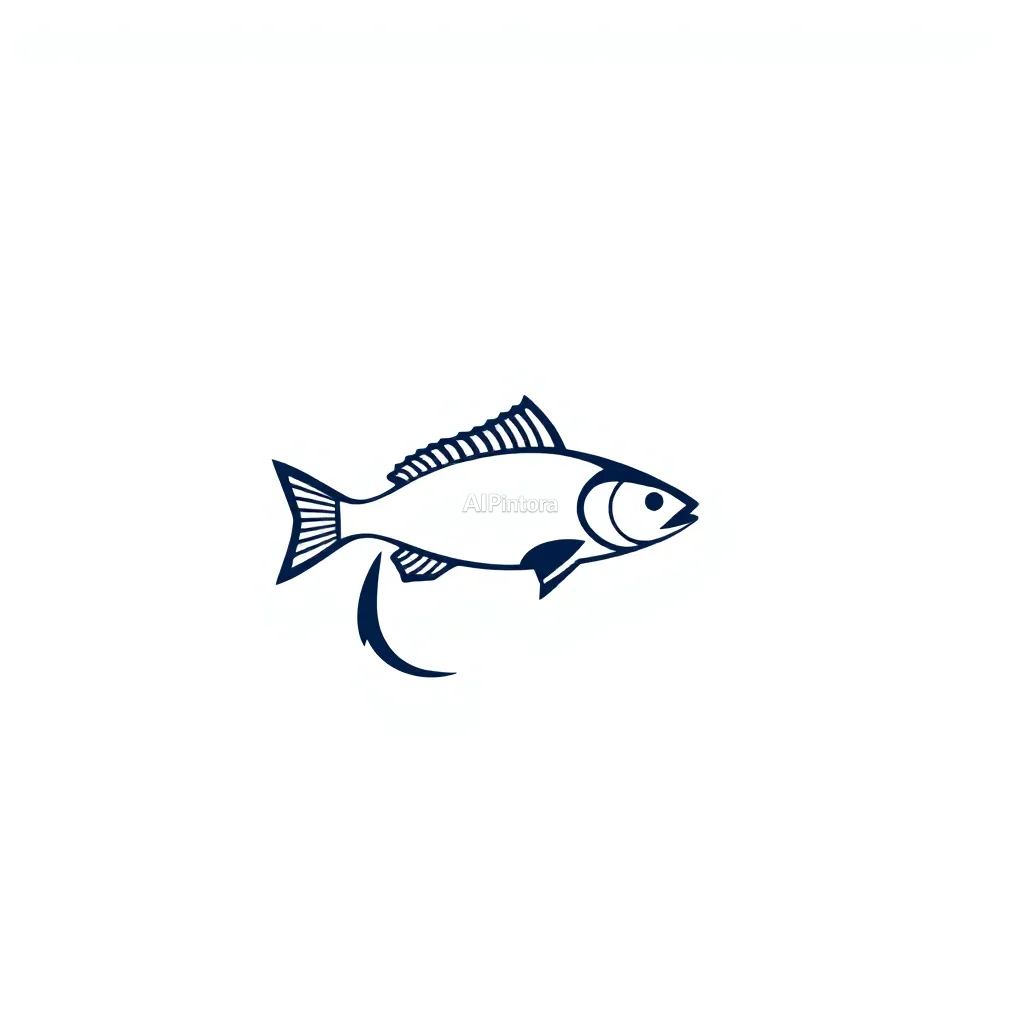 professional modern vector logo design for negative space fish hook logo for fishing brand,
    clean brand mark, memorable icon system, negative space concept,
    perfect symmetry, balanced spacing, luxury visual identity,
    dribbble featured logo quality, behance featured branding style,
    flat vector artwork, crisp edges, commercial ready logo,
    centered composition on clean white background,
    no mockup, no 3D render, no realistic photo, no background scene,
    no shadows, no texture, no extra objects, logo only, masterpiece, best quality, ultra detailed, sharp focus, cinematic lighting, volumetric lighting, depth of field, global illumination, professional color grading, hyper detailed textures, clean composition, premium visual quality, award winning artwork, 8k