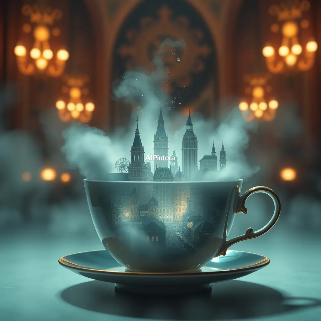 cinematic ultra detailed wallpaper of a teacup containing an entire Victorian city,
    immersive environment, epic wide composition, strong depth, atmospheric perspective,
    dramatic cinematic lighting, volumetric fog, particles, realistic shadows,
    vibrant professional color grading, beautiful background scene,
    desktop and mobile wallpaper quality, wallpaper engine style,
    no text, no watermark, no logo, masterpiece, best quality, ultra detailed, sharp focus, cinematic lighting, volumetric lighting, depth of field, global illumination, professional color grading, hyper detailed textures, clean composition, premium visual quality, award winning artwork, 8k