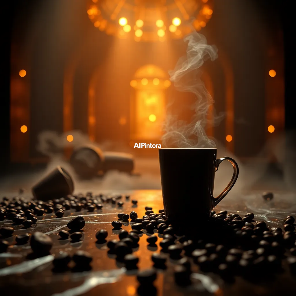 cinematic ultra detailed wallpaper of luxury coffee wallpaper with elegant dark bronze tones,
    immersive environment, epic wide composition, strong depth, atmospheric perspective,
    dramatic cinematic lighting, volumetric fog, particles, realistic shadows,
    vibrant professional color grading, beautiful background scene,
    desktop and mobile wallpaper quality, wallpaper engine style,
    no text, no watermark, no logo, masterpiece, best quality, ultra detailed, sharp focus, cinematic lighting, volumetric lighting, depth of field, global illumination, professional color grading, hyper detailed textures, clean composition, premium visual quality, award winning artwork, 8k