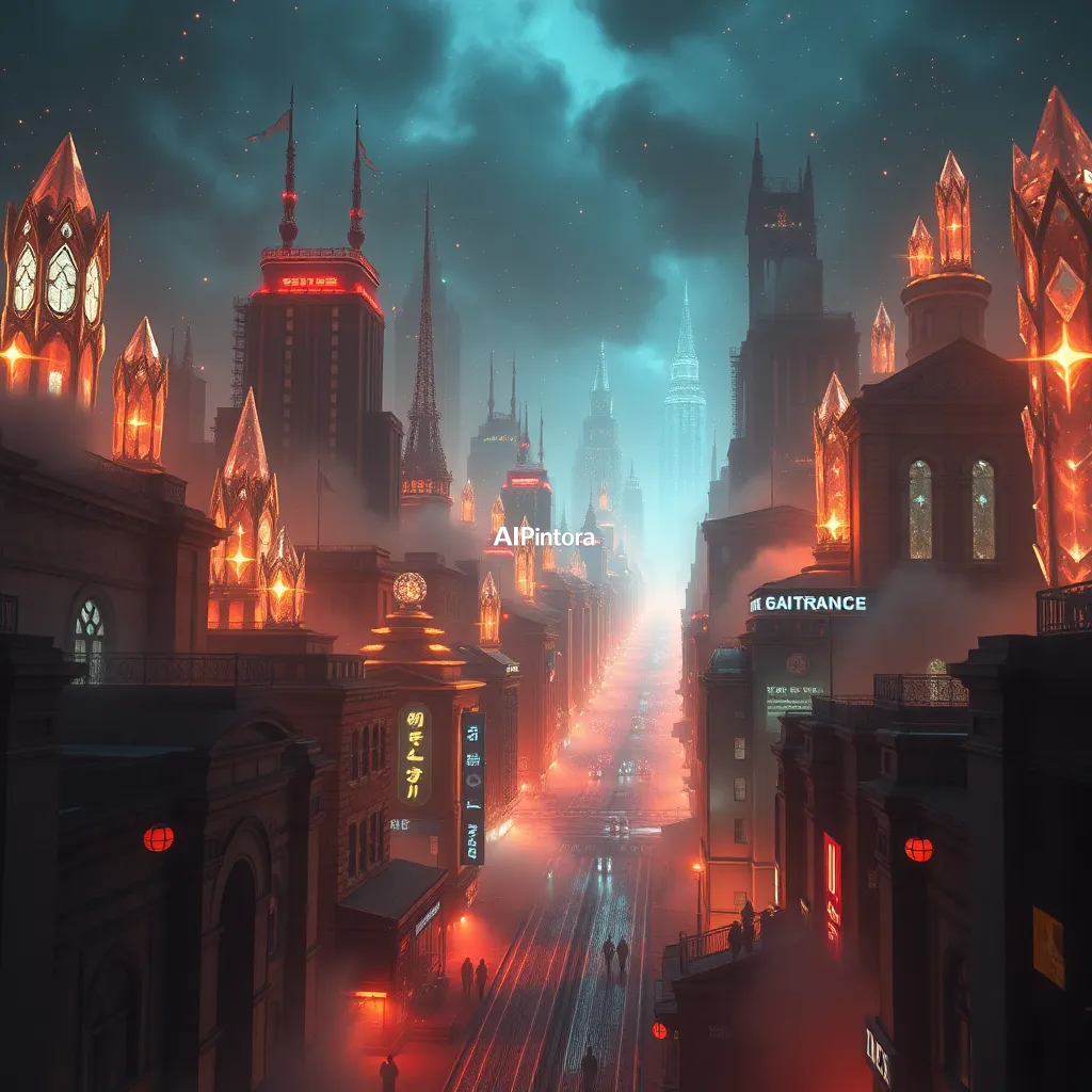 cinematic ultra detailed wallpaper of a city where every building is made from glowing crystals,
    immersive environment, epic wide composition, strong depth, atmospheric perspective,
    dramatic cinematic lighting, volumetric fog, particles, realistic shadows,
    vibrant professional color grading, beautiful background scene,
    desktop and mobile wallpaper quality, wallpaper engine style,
    no text, no watermark, no logo, masterpiece, best quality, ultra detailed, sharp focus, cinematic lighting, volumetric lighting, depth of field, global illumination, professional color grading, hyper detailed textures, clean composition, premium visual quality, award winning artwork, 8k