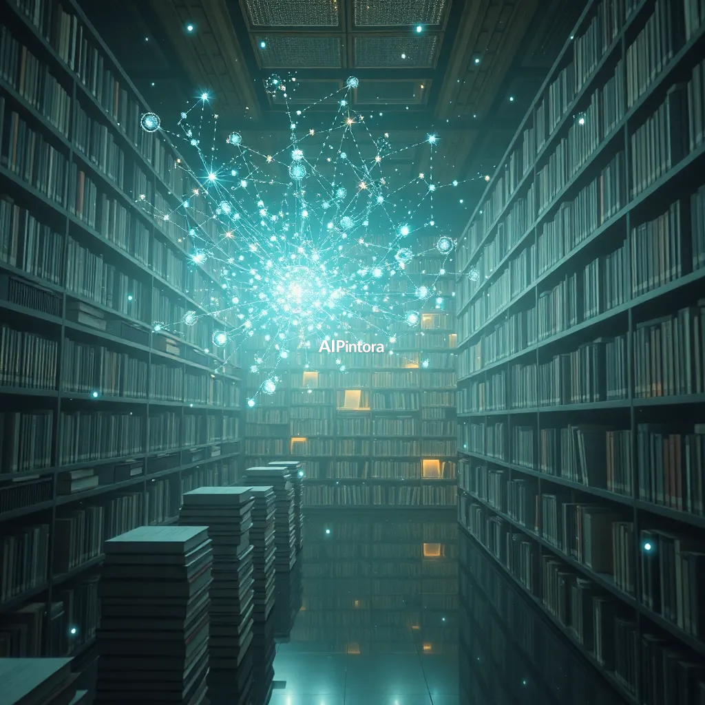 masterpiece surreal concept artwork of an AI library where books appear as holographic constellations,
    eye catching visual idea, creative object fusion, impossible design concept,
    cinematic storytelling, strong focal subject, beautiful environment,
    dramatic lighting, rich atmosphere, premium digital painting,
    viral social media artwork, highly clickable composition, masterpiece, best quality, ultra detailed, sharp focus, cinematic lighting, volumetric lighting, depth of field, global illumination, professional color grading, hyper detailed textures, clean composition, premium visual quality, award winning artwork, 8k