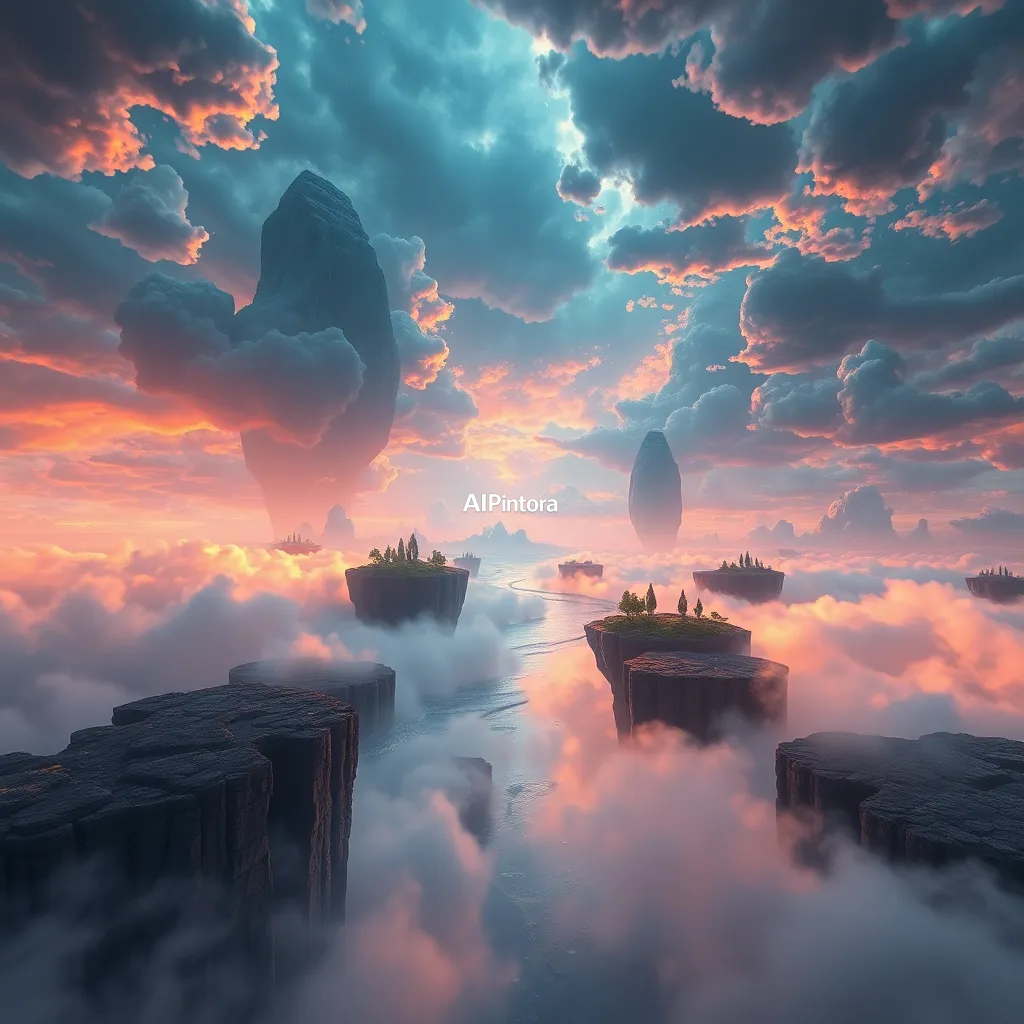 cinematic ultra detailed wallpaper of a dreamscape where rivers flow upward into the sky and connect floating islands, magical atmosphere, ultra detailed fantasy landscape,
    immersive environment, epic wide composition, strong depth, atmospheric perspective,
    dramatic cinematic lighting, volumetric fog, particles, realistic shadows,
    vibrant professional color grading, beautiful background scene,
    desktop and mobile wallpaper quality, wallpaper engine style,
    no text, no watermark, no logo, masterpiece, best quality, ultra detailed, sharp focus, cinematic lighting, volumetric lighting, depth of field, global illumination, professional color grading, hyper detailed textures, clean composition, premium visual quality, award winning artwork, 8k