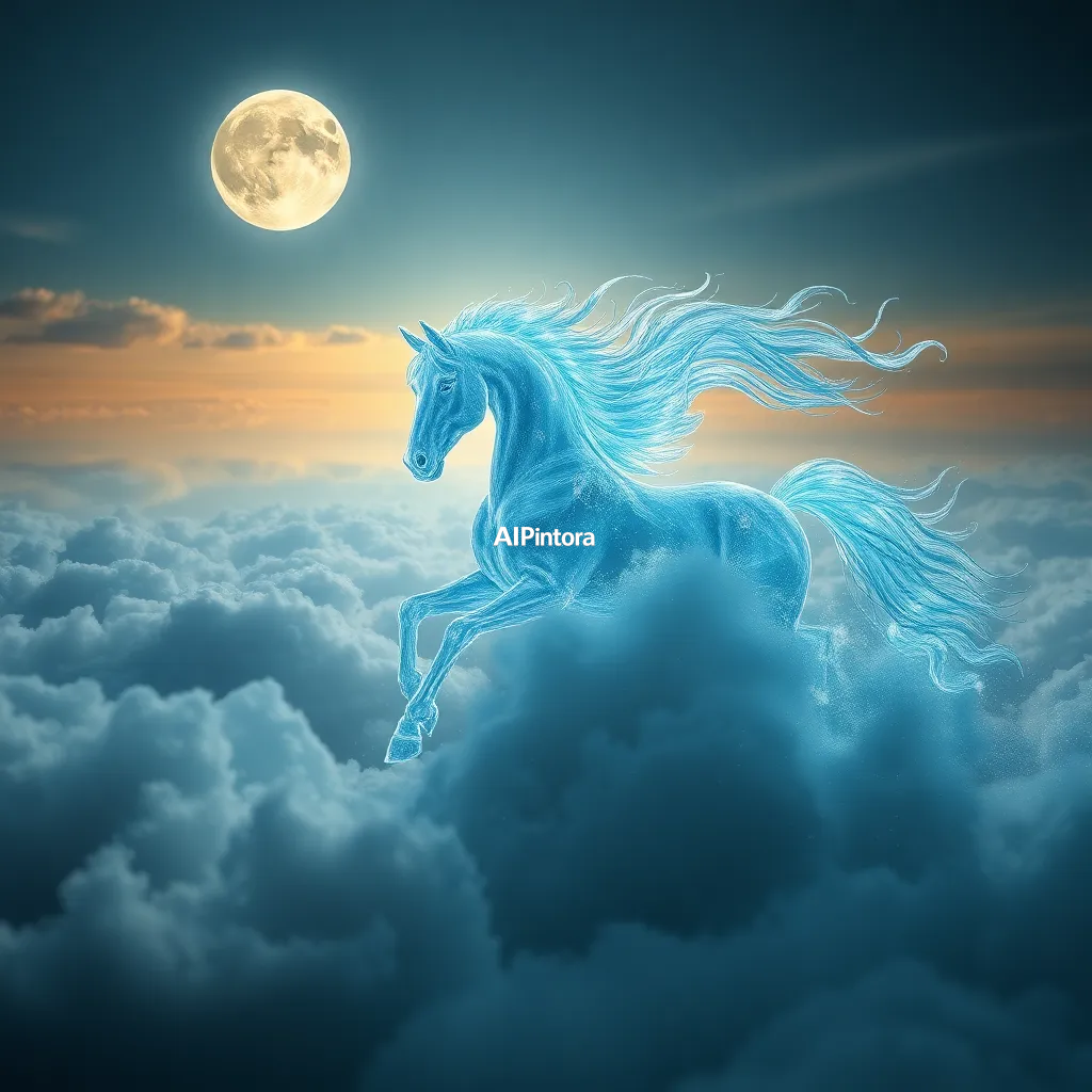 cinematic ultra detailed wallpaper of a transparent horse made of flowing water and moonlight, galloping through clouds above the ocean, fantasy masterpiece,
    immersive environment, epic wide composition, strong depth, atmospheric perspective,
    dramatic cinematic lighting, volumetric fog, particles, realistic shadows,
    vibrant professional color grading, beautiful background scene,
    desktop and mobile wallpaper quality, wallpaper engine style,
    no text, no watermark, no logo, masterpiece, best quality, ultra detailed, sharp focus, cinematic lighting, volumetric lighting, depth of field, global illumination, professional color grading, hyper detailed textures, clean composition, premium visual quality, award winning artwork, 8k