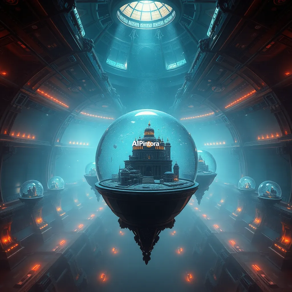 cinematic ultra detailed wallpaper of a floating museum displaying ancient civilizations trapped inside crystal spheres, cinematic fantasy environment,
    immersive environment, epic wide composition, strong depth, atmospheric perspective,
    dramatic cinematic lighting, volumetric fog, particles, realistic shadows,
    vibrant professional color grading, beautiful background scene,
    desktop and mobile wallpaper quality, wallpaper engine style,
    no text, no watermark, no logo, masterpiece, best quality, ultra detailed, sharp focus, cinematic lighting, volumetric lighting, depth of field, global illumination, professional color grading, hyper detailed textures, clean composition, premium visual quality, award winning artwork, 8k