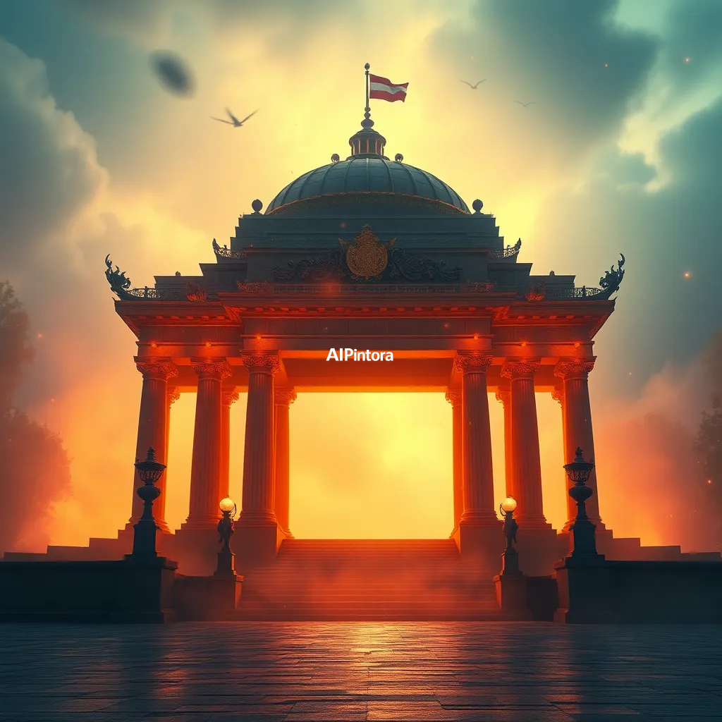 cinematic ultra detailed wallpaper of a whimsical discipline monument concept #28, ultra detailed cinematic composition, unique visual storytelling, premium concept art, dramatic lighting, masterpiece quality,
    immersive environment, epic wide composition, strong depth, atmospheric perspective,
    dramatic cinematic lighting, volumetric fog, particles, realistic shadows,
    vibrant professional color grading, beautiful background scene,
    desktop and mobile wallpaper quality, wallpaper engine style,
    no text, no watermark, no logo, masterpiece, best quality, ultra detailed, sharp focus, cinematic lighting, volumetric lighting, depth of field, global illumination, professional color grading, hyper detailed textures, clean composition, premium visual quality, award winning artwork, 8k