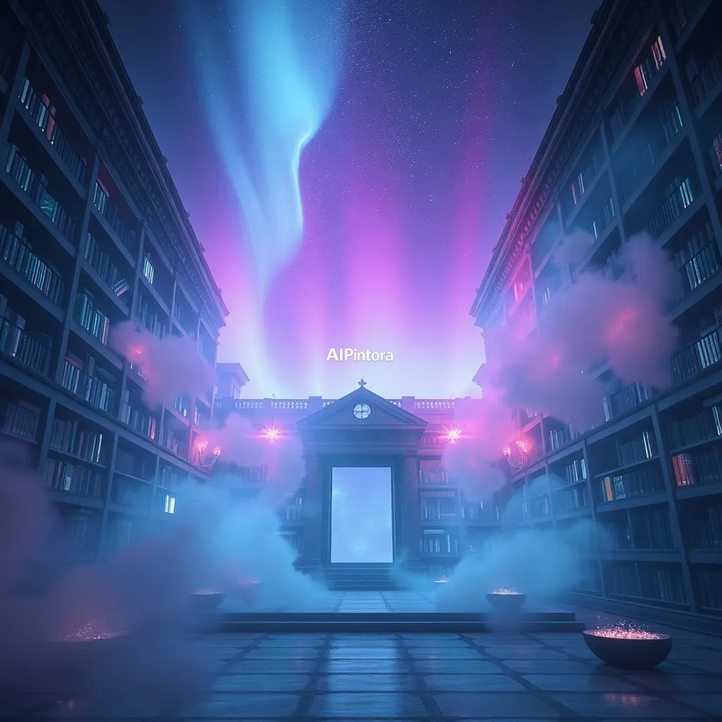 cinematic ultra detailed wallpaper of an impossible aurora library concept #46, ultra detailed cinematic composition, unique visual storytelling, premium concept art, dramatic lighting, masterpiece quality,
    immersive environment, epic wide composition, strong depth, atmospheric perspective,
    dramatic cinematic lighting, volumetric fog, particles, realistic shadows,
    vibrant professional color grading, beautiful background scene,
    desktop and mobile wallpaper quality, wallpaper engine style,
    no text, no watermark, no logo, masterpiece, best quality, ultra detailed, sharp focus, cinematic lighting, volumetric lighting, depth of field, global illumination, professional color grading, hyper detailed textures, clean composition, premium visual quality, award winning artwork, 8k