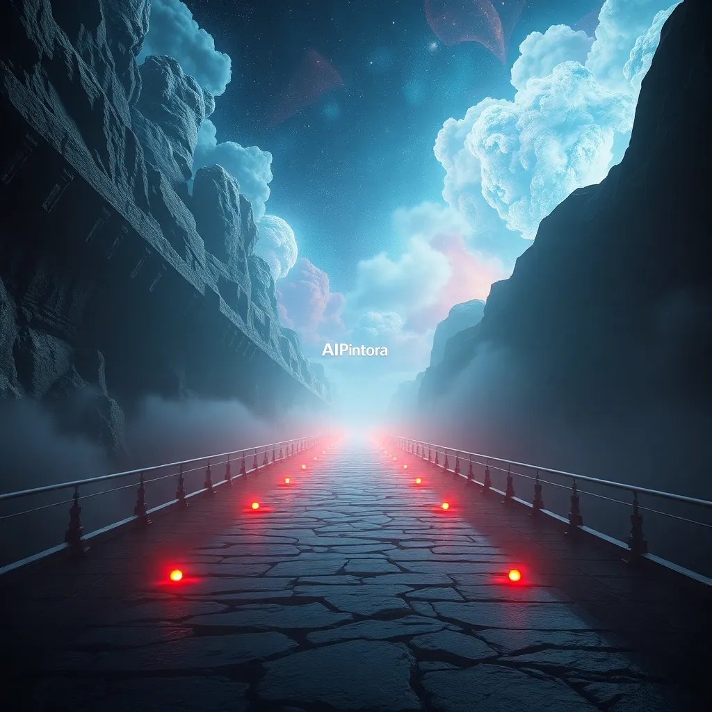 cinematic ultra detailed wallpaper of a cosmic knowledge bridge concept #57, ultra detailed cinematic composition, unique visual storytelling, premium concept art, dramatic lighting, masterpiece quality,
    immersive environment, epic wide composition, strong depth, atmospheric perspective,
    dramatic cinematic lighting, volumetric fog, particles, realistic shadows,
    vibrant professional color grading, beautiful background scene,
    desktop and mobile wallpaper quality, wallpaper engine style,
    no text, no watermark, no logo, masterpiece, best quality, ultra detailed, sharp focus, cinematic lighting, volumetric lighting, depth of field, global illumination, professional color grading, hyper detailed textures, clean composition, premium visual quality, award winning artwork, 8k