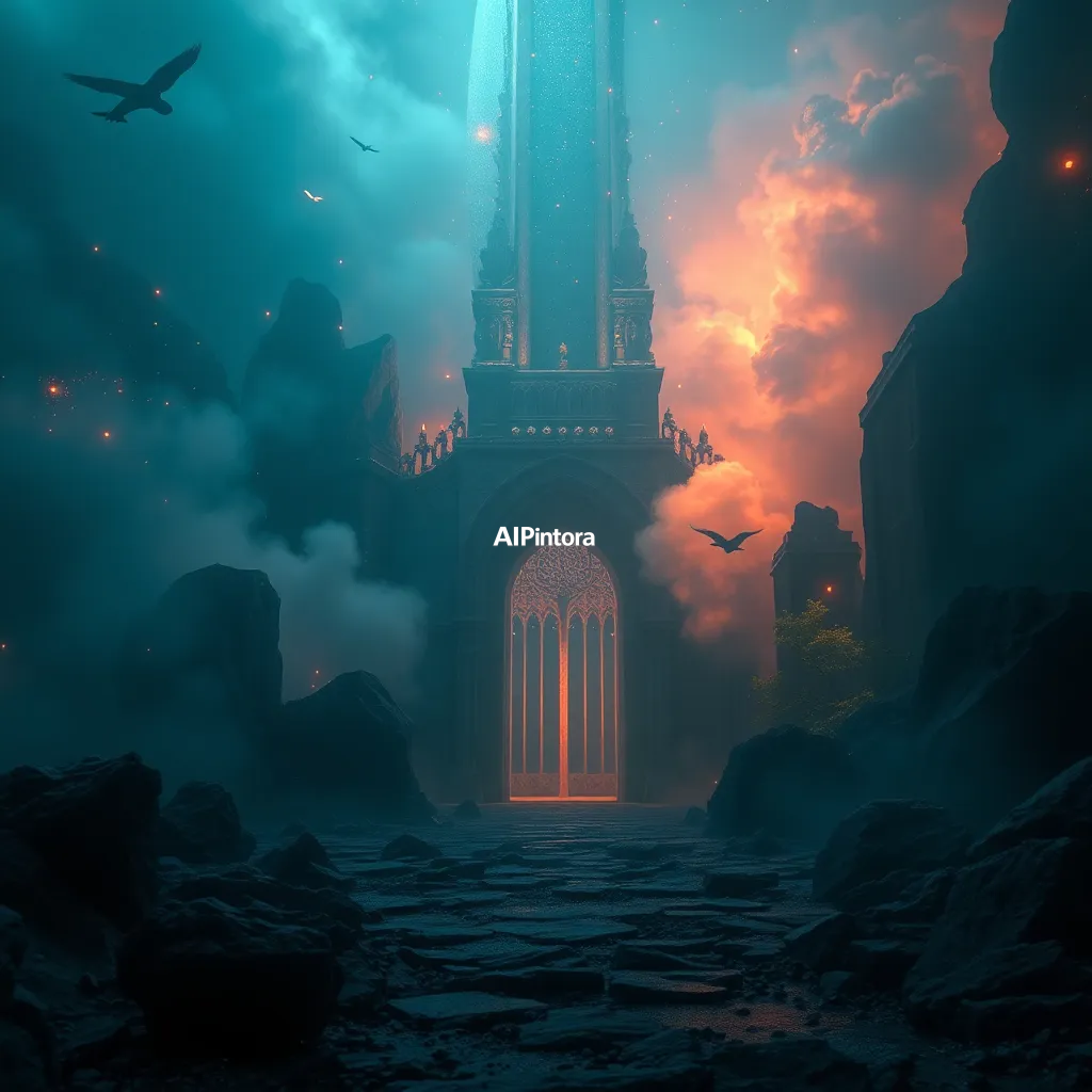 cinematic ultra detailed wallpaper of a fantastical vision gateway concept #64, ultra detailed cinematic composition, unique visual storytelling, premium concept art, dramatic lighting, masterpiece quality,
    immersive environment, epic wide composition, strong depth, atmospheric perspective,
    dramatic cinematic lighting, volumetric fog, particles, realistic shadows,
    vibrant professional color grading, beautiful background scene,
    desktop and mobile wallpaper quality, wallpaper engine style,
    no text, no watermark, no logo, masterpiece, best quality, ultra detailed, sharp focus, cinematic lighting, volumetric lighting, depth of field, global illumination, professional color grading, hyper detailed textures, clean composition, premium visual quality, award winning artwork, 8k