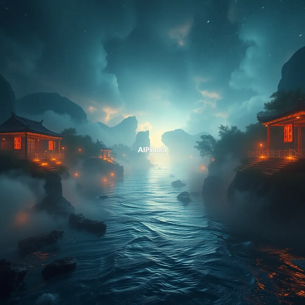 cinematic ultra detailed wallpaper of a luxury imagination river concept #80, ultra detailed cinematic composition, unique visual storytelling, premium concept art, dramatic lighting, masterpiece quality,
    immersive environment, epic wide composition, strong depth, atmospheric perspective,
    dramatic cinematic lighting, volumetric fog, particles, realistic shadows,
    vibrant professional color grading, beautiful background scene,
    desktop and mobile wallpaper quality, wallpaper engine style,
    no text, no watermark, no logo, masterpiece, best quality, ultra detailed, sharp focus, cinematic lighting, volumetric lighting, depth of field, global illumination, professional color grading, hyper detailed textures, clean composition, premium visual quality, award winning artwork, 8k