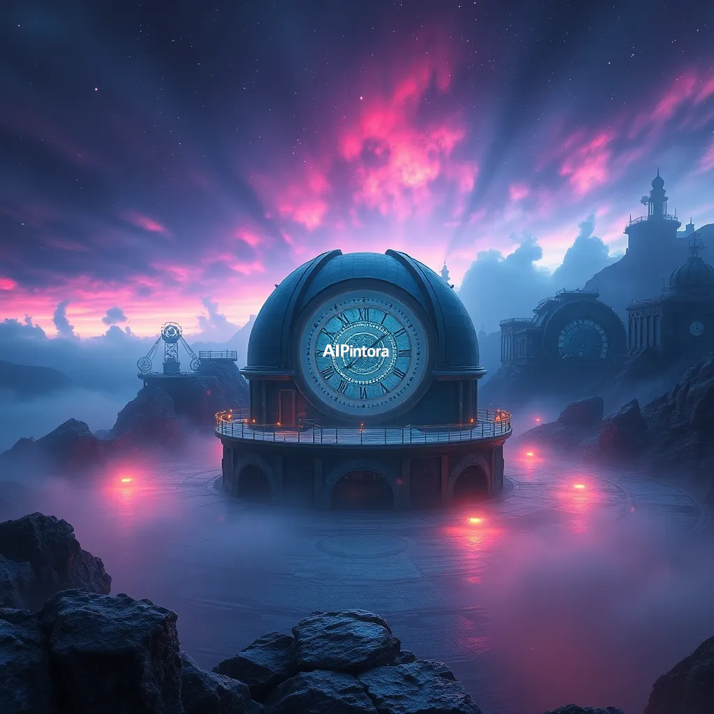cinematic ultra detailed wallpaper of a surreal visualization of time observatory concept #81, ultra detailed cinematic composition, unique visual storytelling, premium concept art, dramatic lighting, masterpiece quality,
    immersive environment, epic wide composition, strong depth, atmospheric perspective,
    dramatic cinematic lighting, volumetric fog, particles, realistic shadows,
    vibrant professional color grading, beautiful background scene,
    desktop and mobile wallpaper quality, wallpaper engine style,
    no text, no watermark, no logo, masterpiece, best quality, ultra detailed, sharp focus, cinematic lighting, volumetric lighting, depth of field, global illumination, professional color grading, hyper detailed textures, clean composition, premium visual quality, award winning artwork, 8k