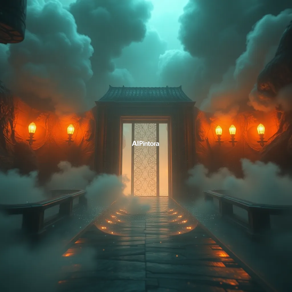 cinematic ultra detailed wallpaper of an artistic vision gateway concept #89, ultra detailed cinematic composition, unique visual storytelling, premium concept art, dramatic lighting, masterpiece quality,
    immersive environment, epic wide composition, strong depth, atmospheric perspective,
    dramatic cinematic lighting, volumetric fog, particles, realistic shadows,
    vibrant professional color grading, beautiful background scene,
    desktop and mobile wallpaper quality, wallpaper engine style,
    no text, no watermark, no logo, masterpiece, best quality, ultra detailed, sharp focus, cinematic lighting, volumetric lighting, depth of field, global illumination, professional color grading, hyper detailed textures, clean composition, premium visual quality, award winning artwork, 8k