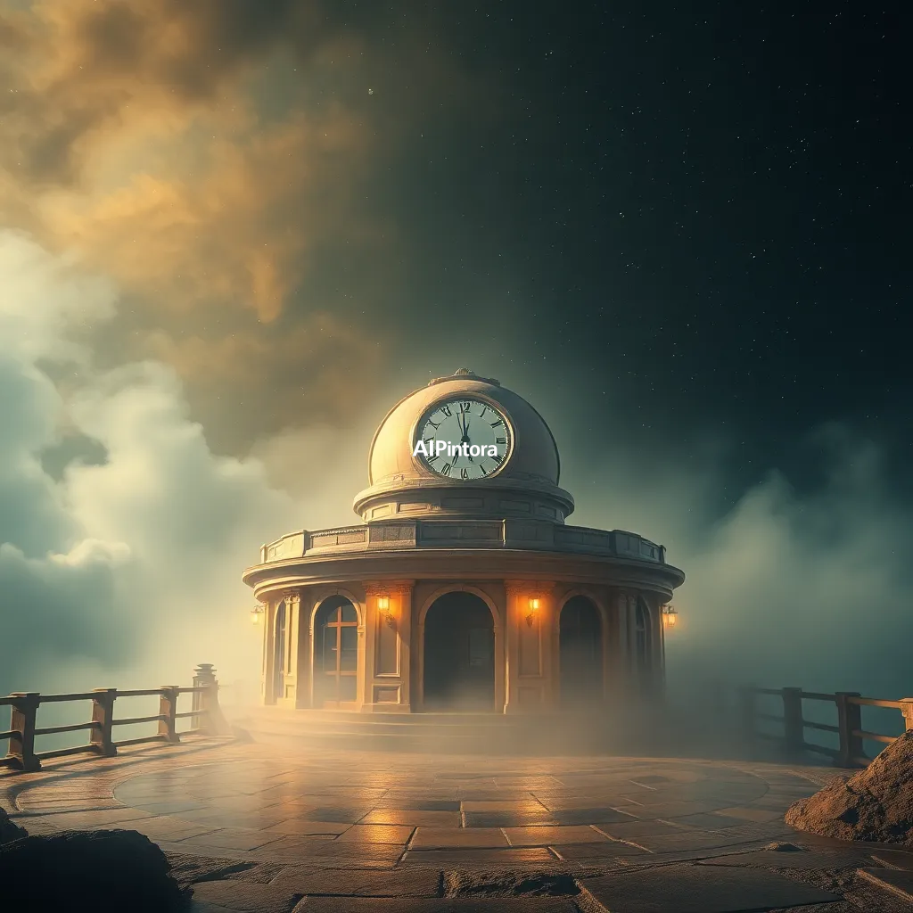 cinematic ultra detailed wallpaper of an impossible time observatory concept #106, ultra detailed cinematic composition, unique visual storytelling, premium concept art, dramatic lighting, masterpiece quality,
    immersive environment, epic wide composition, strong depth, atmospheric perspective,
    dramatic cinematic lighting, volumetric fog, particles, realistic shadows,
    vibrant professional color grading, beautiful background scene,
    desktop and mobile wallpaper quality, wallpaper engine style,
    no text, no watermark, no logo, masterpiece, best quality, ultra detailed, sharp focus, cinematic lighting, volumetric lighting, depth of field, global illumination, professional color grading, hyper detailed textures, clean composition, premium visual quality, award winning artwork, 8k