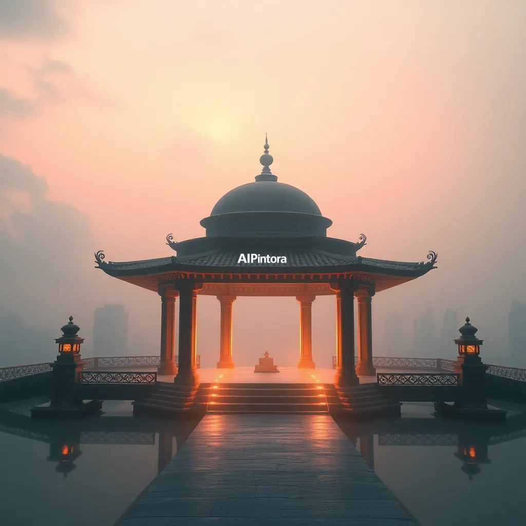 cinematic ultra detailed wallpaper of an impossible serenity pavilion concept #116, ultra detailed cinematic composition, unique visual storytelling, premium concept art, dramatic lighting, masterpiece quality,
    immersive environment, epic wide composition, strong depth, atmospheric perspective,
    dramatic cinematic lighting, volumetric fog, particles, realistic shadows,
    vibrant professional color grading, beautiful background scene,
    desktop and mobile wallpaper quality, wallpaper engine style,
    no text, no watermark, no logo, masterpiece, best quality, ultra detailed, sharp focus, cinematic lighting, volumetric lighting, depth of field, global illumination, professional color grading, hyper detailed textures, clean composition, premium visual quality, award winning artwork, 8k
