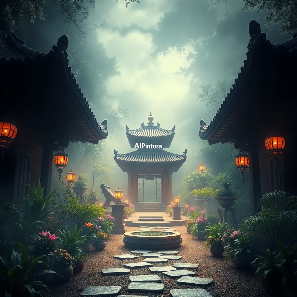 cinematic ultra detailed wallpaper of an artistic wisdom garden concept #129, ultra detailed cinematic composition, unique visual storytelling, premium concept art, dramatic lighting, masterpiece quality,
    immersive environment, epic wide composition, strong depth, atmospheric perspective,
    dramatic cinematic lighting, volumetric fog, particles, realistic shadows,
    vibrant professional color grading, beautiful background scene,
    desktop and mobile wallpaper quality, wallpaper engine style,
    no text, no watermark, no logo, masterpiece, best quality, ultra detailed, sharp focus, cinematic lighting, volumetric lighting, depth of field, global illumination, professional color grading, hyper detailed textures, clean composition, premium visual quality, award winning artwork, 8k